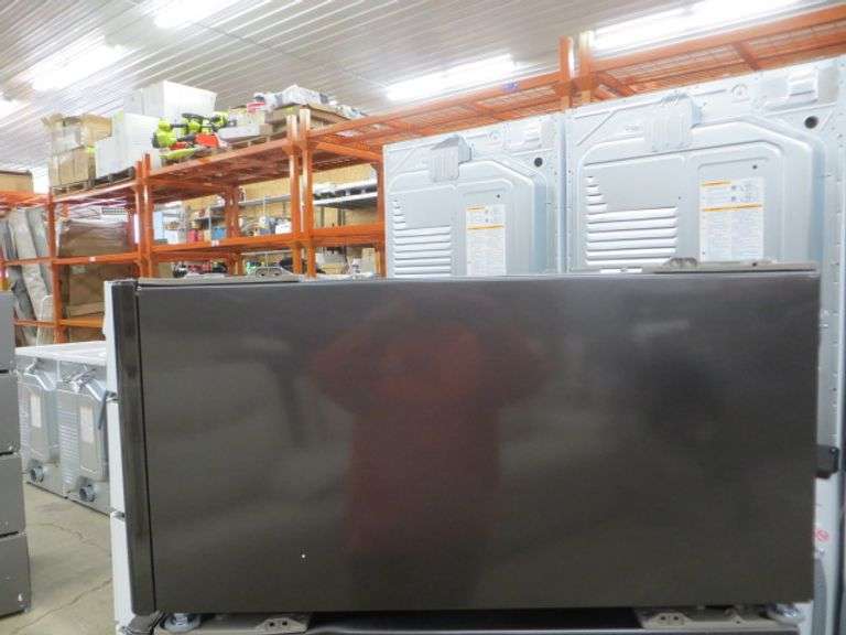 LG Pedestal In Black Steel Model WDP4B Lambrecht Auction, Inc.