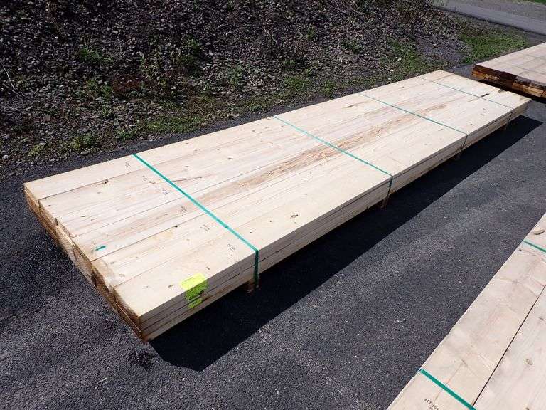 SPF Dimensional Lumber 2" x 8" x 16' Lambrecht Auction, Inc.