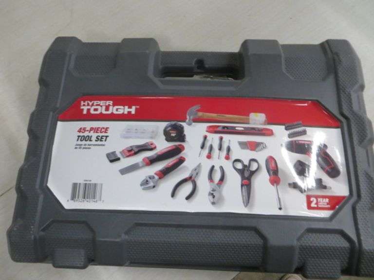 Hyper Tough 45 Piece Tool Set Lambrecht Auction, Inc.