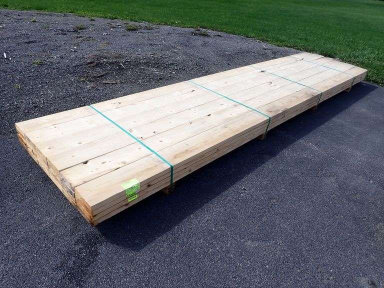 SPF Dimensional Lumber 2" x 8" x 16' Lambrecht Auction, Inc.