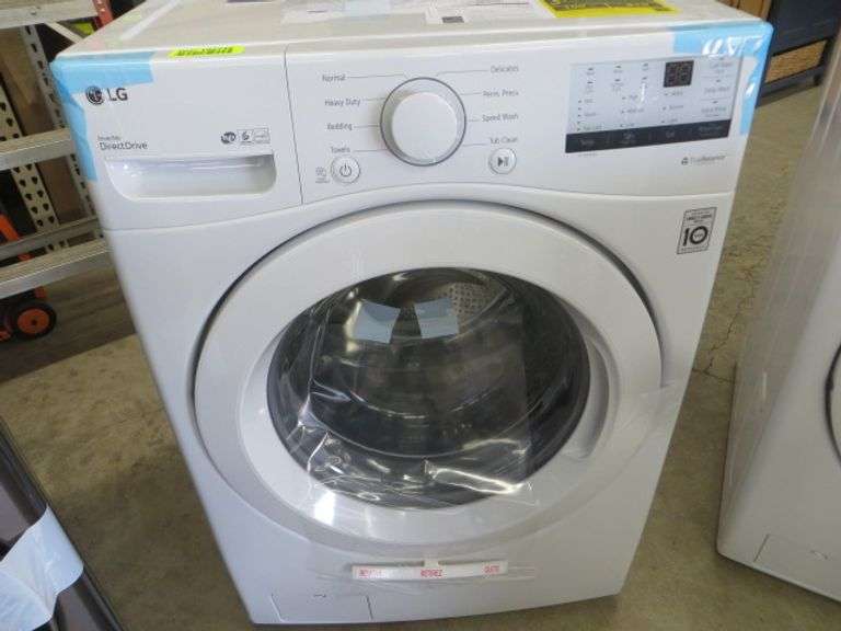 LG Front Load Washer Model WM3400CW Lambrecht Auction, Inc.