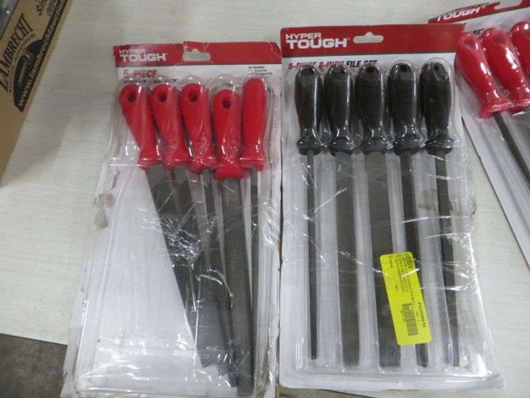 Hyper Tough 5 Piece 8" File sets (4) Lambrecht Auction, Inc.