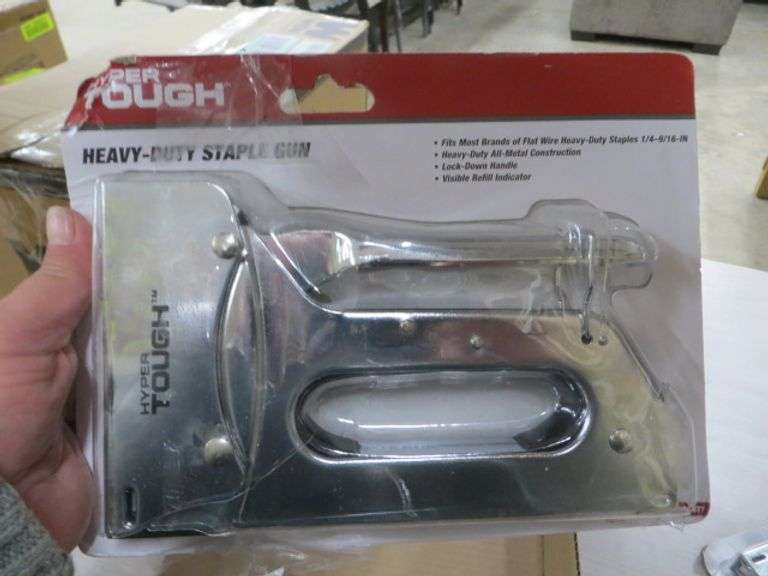 Hyper Tough Heavy Duty Staple Guns (6) Lambrecht Auction, Inc.