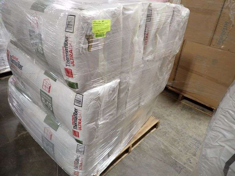 R15 Thermafiber Mineral Wool Insulation 3.5" x 15" x 47" Lambrecht