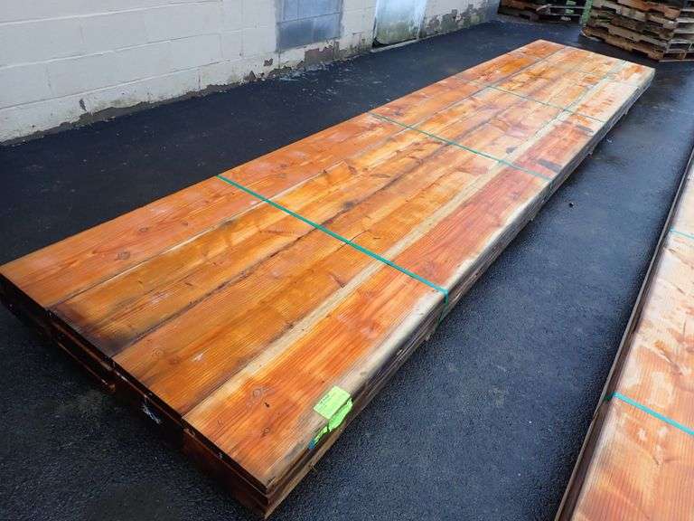 Doug Fir Dimensional Lumber 2" x 12" x 18' Lambrecht Auction, Inc.