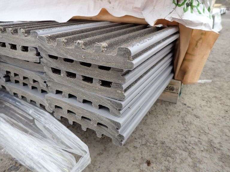 Ironstone Composite Decking 1" x 6" x 12' Lambrecht Auction, Inc.