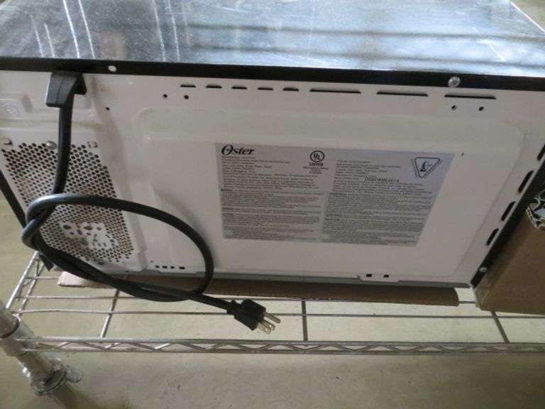 Oster Countertop Microwave Lambrecht Auction, Inc.