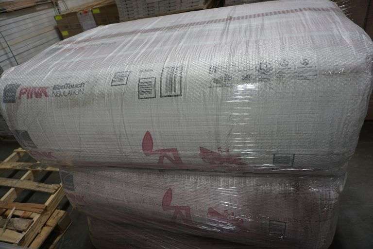 Mixed R Value Fiberglass Insulation Batted Lambrecht Auction, Inc.