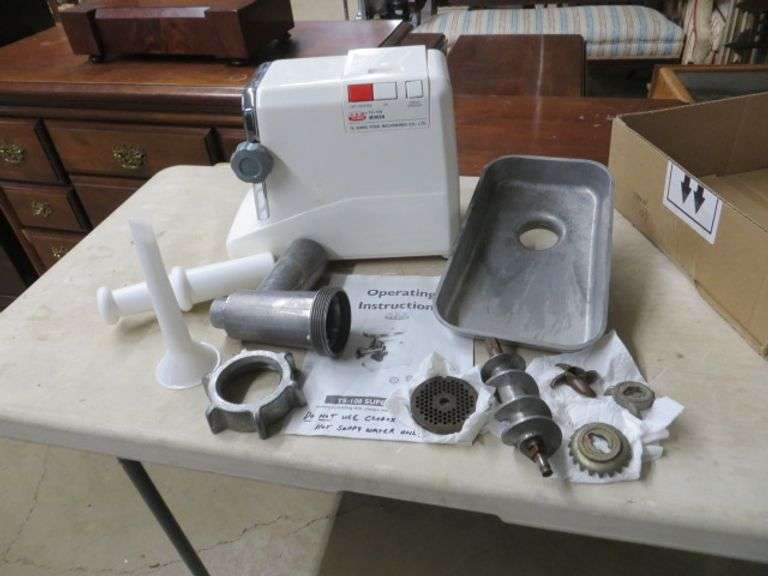 Tasin Meat Grinder Lambrecht Auction, Inc.