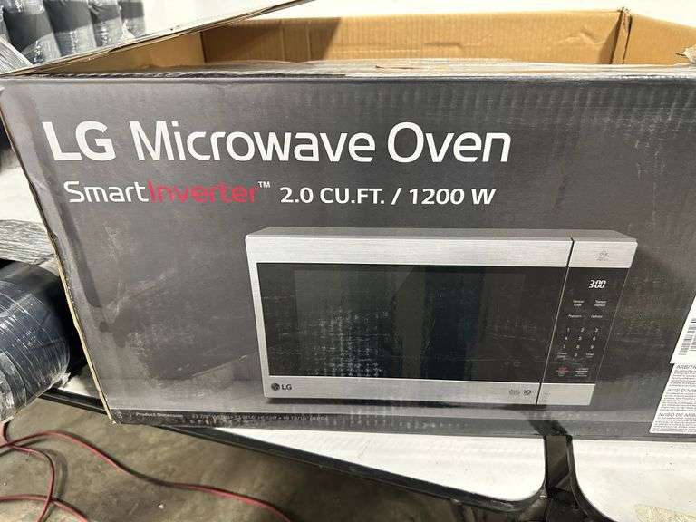 LG Countertop Microwave Oven 2.0 CU.FT/ 1200W Lambrecht Auction, Inc.