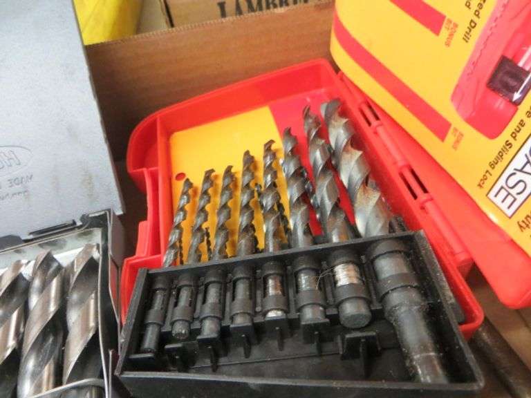Assorted Drill Bits & Indexes Lambrecht Auction, Inc.