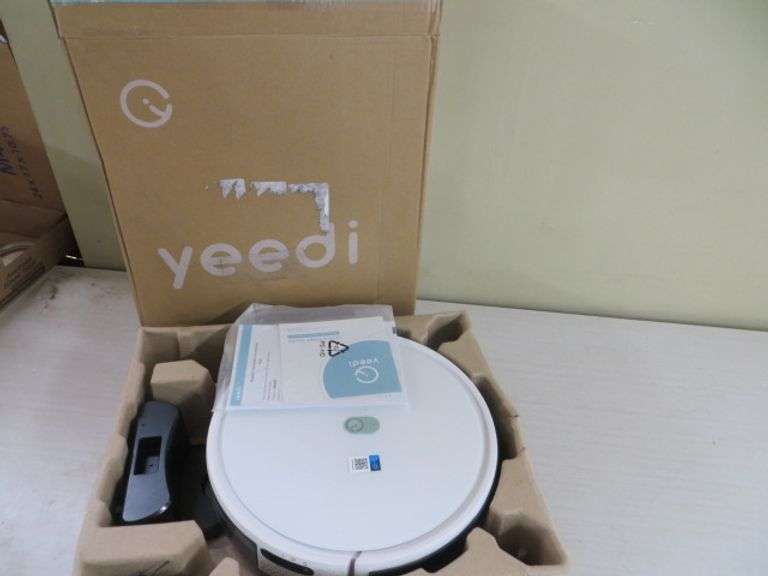 Yeedi Vacuum And Mopping Robot DVX34 Lambrecht Auction, Inc.