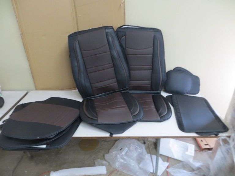 Fashion Jushi Luxury Auto Seat Covers See Pics Lambrecht Auction, Inc.