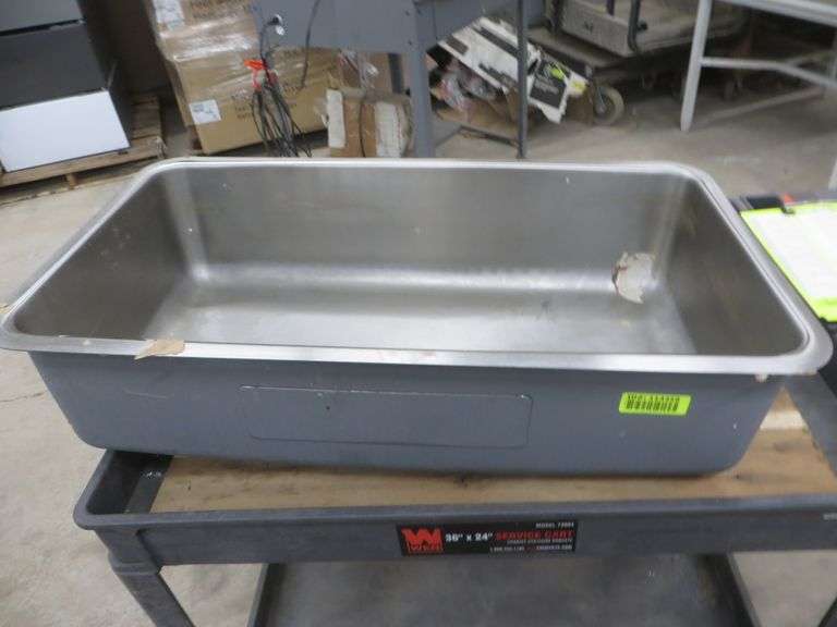 Kraus Stainless Steel Single Basin Sink 23L x 17W x8"D Lambrecht