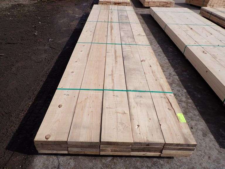 SPF Dimensional Lumber 2" x 10 x 16' Lambrecht Auction, Inc.