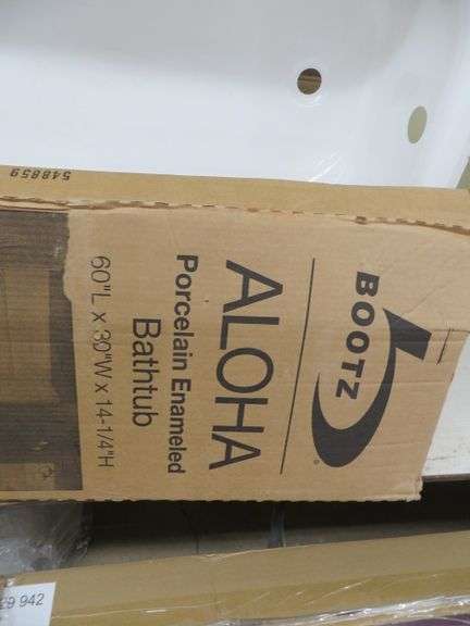 aloha porcelain bathtub