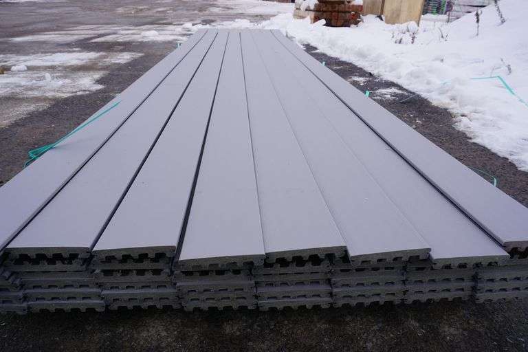 IronStone Composite Decking 5/4"x6"x16' Lambrecht Auction, Inc.