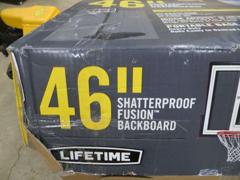 Lifetime Portable Basketball System - Lambrecht Auction, Inc.