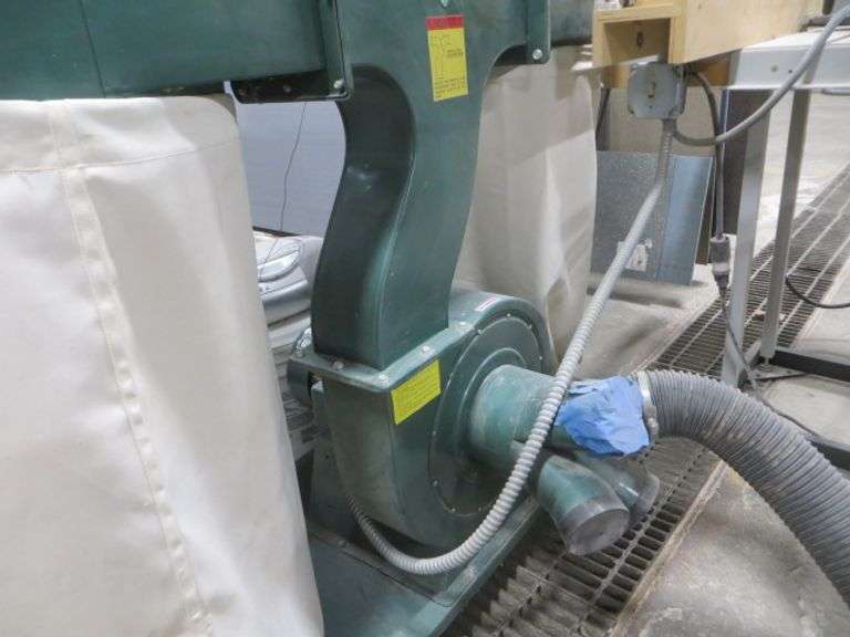 Bridgewood 3hp Dual Bin Dust Collector Lambrecht Auction, Inc.