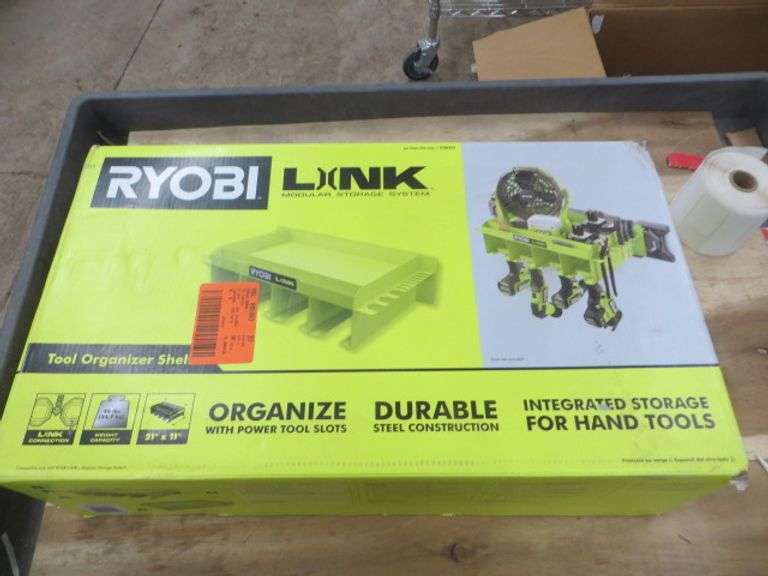 Ryobi Link Modular Storage System Tool Organizer Shelf Lambrecht