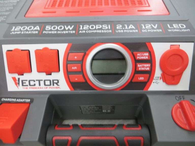Vector 6 In 1 Portable Power - Lambrecht Auction, Inc.