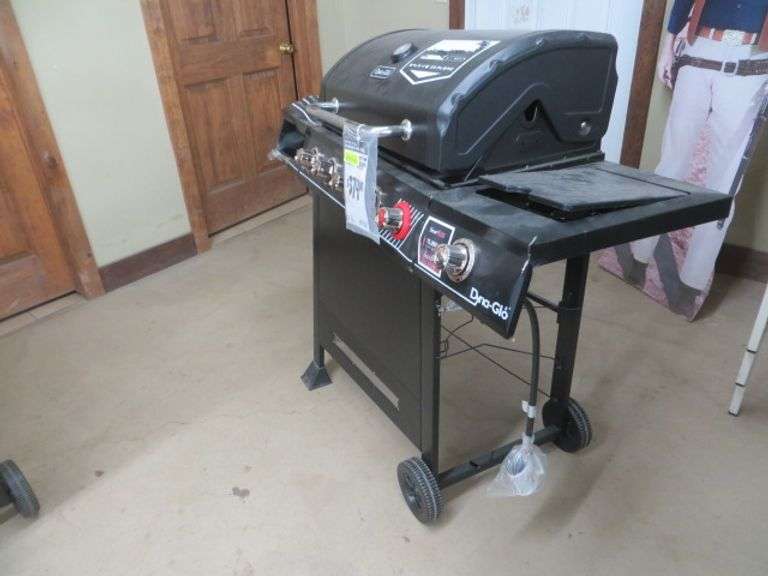 Dyna Glo Trivantage Sear Plus W/ Side Burner Gas Grill See Details