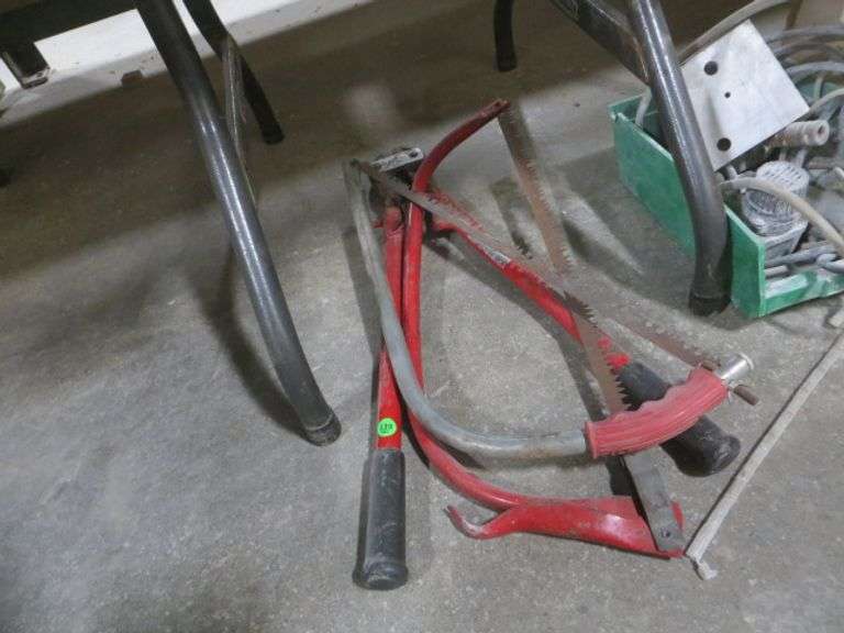 Bolt Cutters And Bough Saws Lambrecht Auction, Inc.