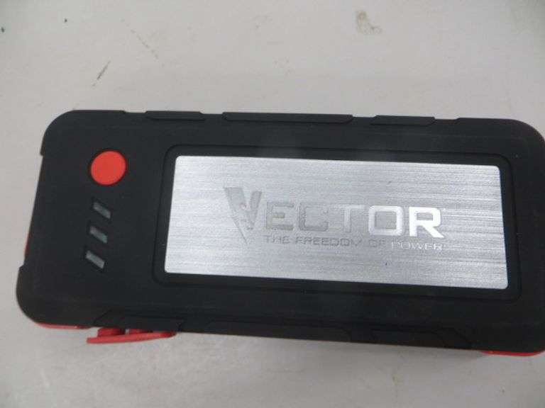 Vector 1200A Lithium Jump Starter, USB Power Bank Lambrecht Auction, Inc.