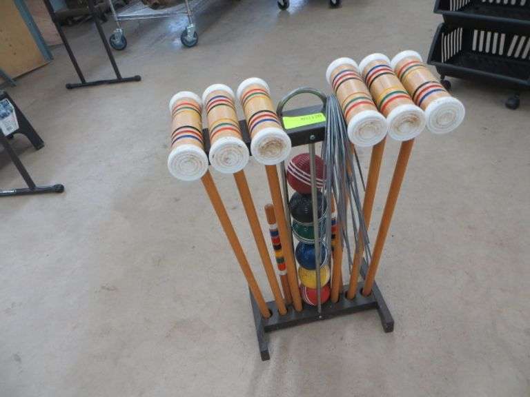 Croquet Set Lambrecht Auction, Inc.