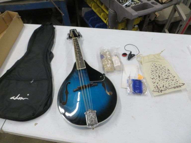 ADM Style Acoustic Mandolin For Beginners Lambrecht Auction, Inc.