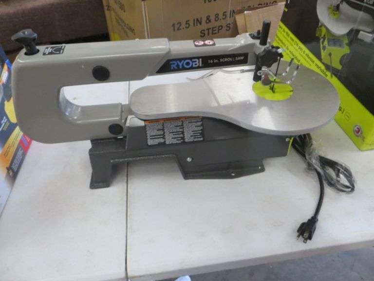 Ryobi 16" Variable Speed Scroll Saw Lambrecht Auction, Inc.