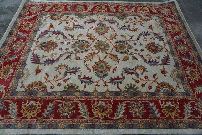 Area Rug 7'6" x 9'6" Lambrecht Auction, Inc.