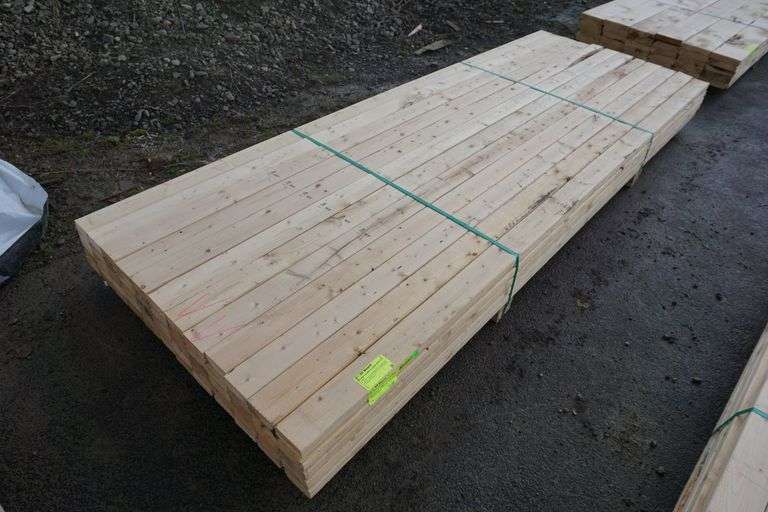 SPF Dimensional Lumber 2"x4"x10' Lambrecht Auction, Inc.
