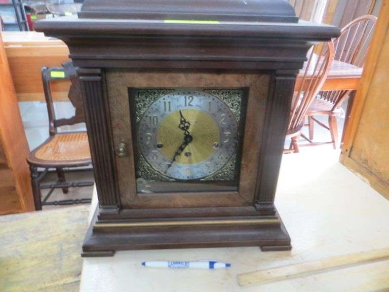Howard Miller Mantle Clock See Details Lambrecht Auction, Inc.