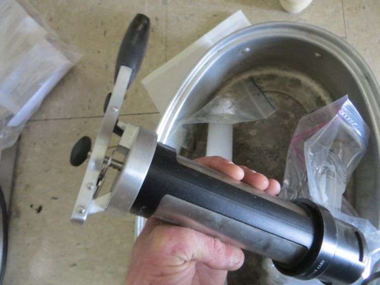 Cabela's Meat Grinder W/ Sausage Stuffing Equipment Lambrecht Auction