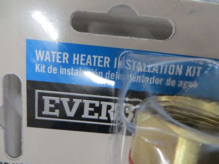 Everbilt Water Heater Installation Kit Lambrecht Auction, Inc.