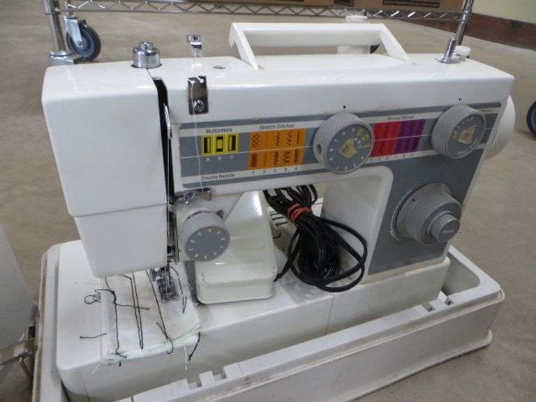 JC Penny Stretch Stitch Sewing Machine Lambrecht Auction, Inc.