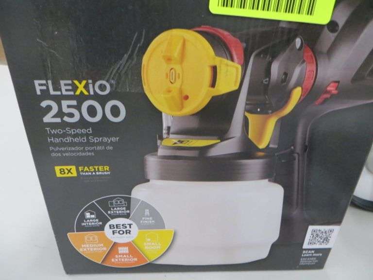 Wagner Flexio 2500 Two Speed Paint Sprayer Lambrecht Auction, Inc.