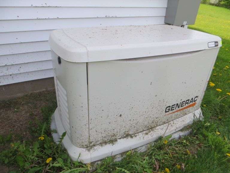 Generac Guardian 22KW Propane Generator Lambrecht Auction, Inc.