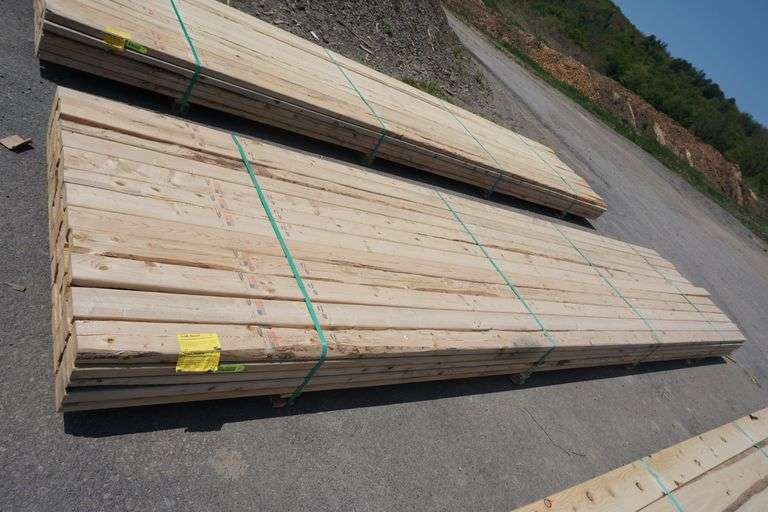 SPF Dimensional Lumber 2"x4"x16' Lambrecht Auction, Inc.
