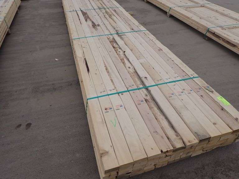 SPF Dimensional Lumber 2"x4"x16' Lambrecht Auction, Inc.