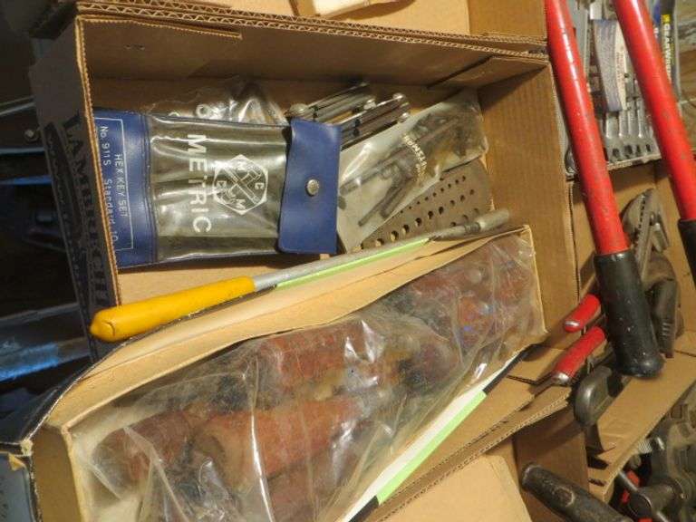 Screwdrivers, Allen Wrenches, Pickup Lambrecht Auction, Inc.