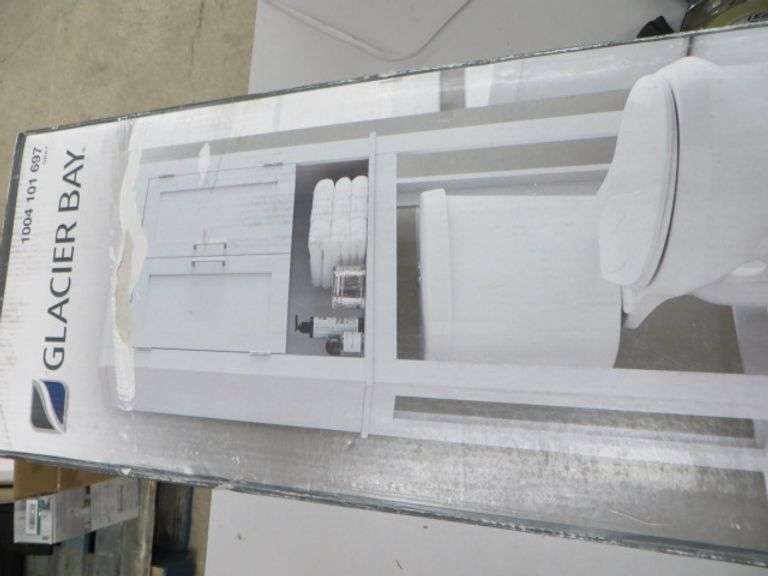 Glacier Bay Over The Toilet Space Saver Lambrecht Auction, Inc.