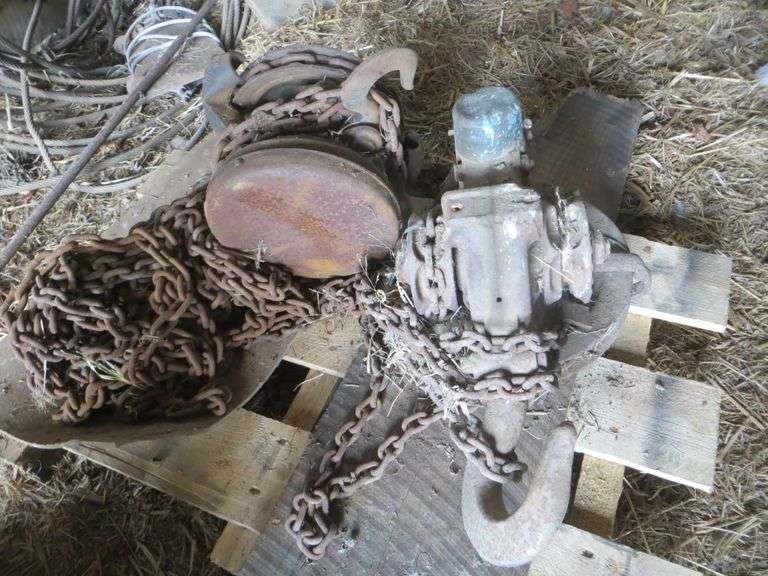 Two Chain Falls Lambrecht Auction, Inc.