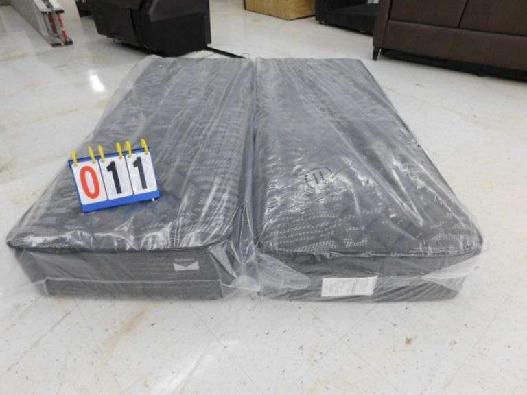 Split Queen Mattress Set Restonic Bellanest Dahlia FirmPair of 2