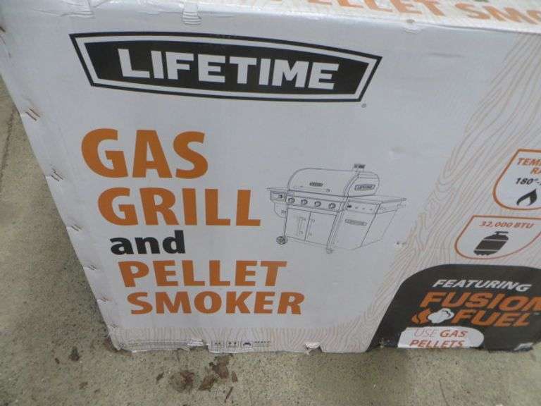 Lifetime Gas Grill & Pellet Smoker Featuring Fusion Fuel - Lambrecht ...