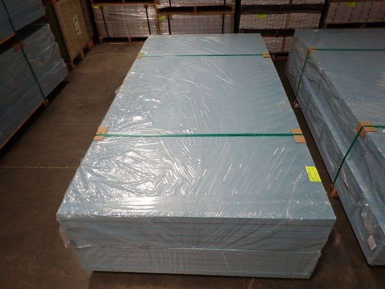 XPS Rigid Foam Insulation Board 2"x4'x8' Lambrecht Auction, Inc.