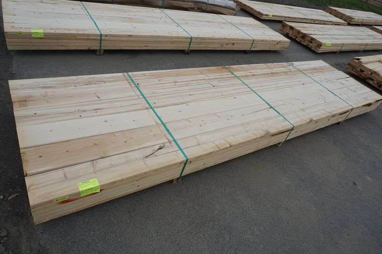 SPF Dimensional Lumber 2"x8"x14' Lambrecht Auction, Inc.