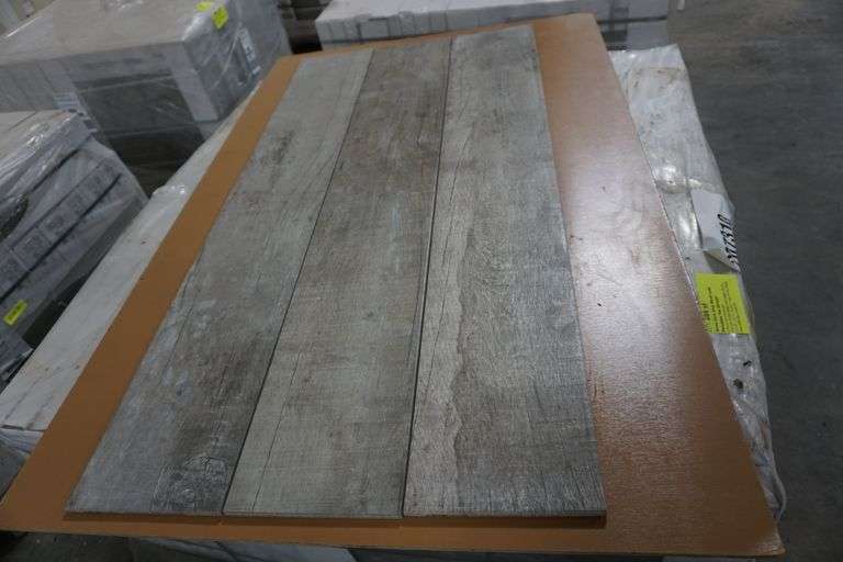 Sahalee Natural Porcelain Tile 8"x48" Lambrecht Auction, Inc.