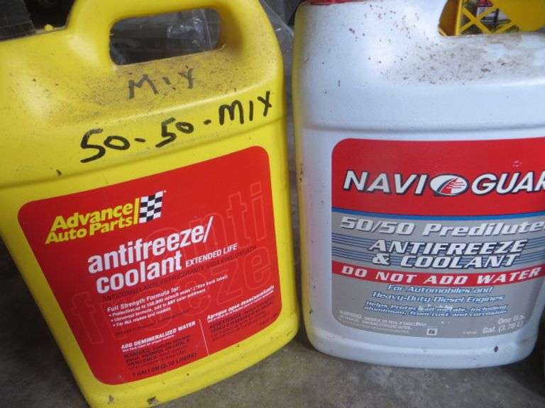 Premixed Antifreeze, Diesel Additive Lambrecht Auction, Inc.